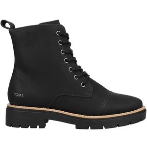 TOMS Black Combat Boots women’s